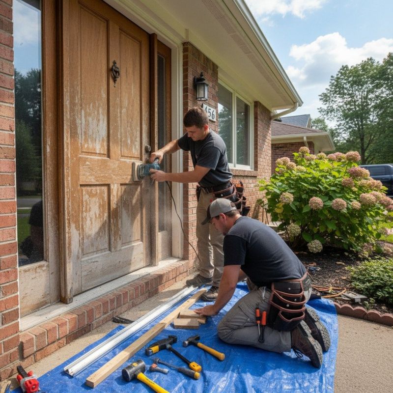 Farmhouse Door Painting